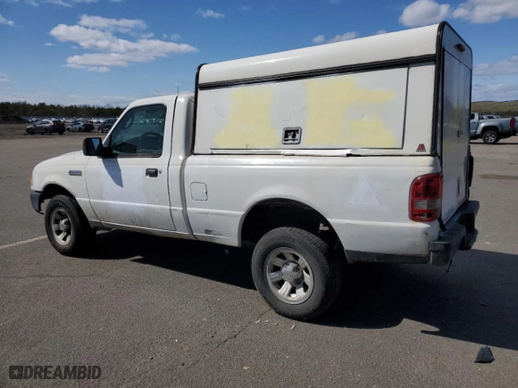 2008 Ford Ranger XL with VIN 1FTYR10D08PB18327, listed as a Copart auction lot 52145775 with 121,420 mi miles and Non Repairable. Bid and sale history available at carsss.com. Image 2.