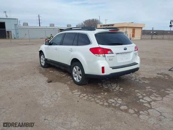 2011 Subaru Outback 3.6R Limited Pwr Moon with VIN 4S4BREKC4B2322873, listed as a IAAI auction lot 41679477 with 107,068 mi miles. Bid and sale history available at carsss.com. Image 3.
