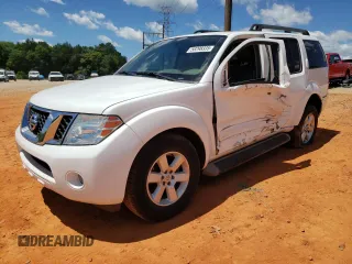 2010 Nissan Pathfinder SE with VIN 5N1AR1NN8AC619302, listed as a Copart auction lot 58298335 with Not provided miles and Salvage title. Bid and sale history available at DreamBid. Image 1.