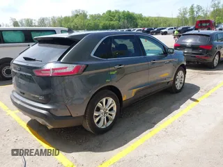 2020 Ford Edge Titanium with VIN 2FMPK4K96LBA56972, listed as a IAAI auction lot 42246224 with 109,463 mi miles and . Bid and sale history available at DreamBid. Image 4.
