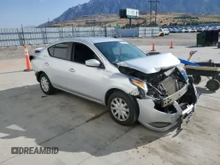 2016 Nissan Versa S with VIN 3N1CN7AP1GL895629, listed as a Copart auction lot 62347455 with 191,363 mi miles and Salvage title. Bid and sale history available at DreamBid. Image 4.