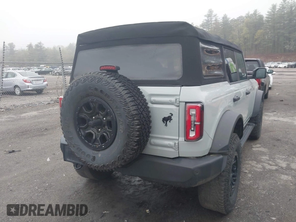 2022 Ford Bronco with VIN 1FMEE5DP2NLA70127, listed as a IAAI auction lot 42224917 with 28,923 mi miles and . Bid and sale history available at DreamBid. Image 16.