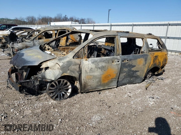 2013 Toyota Sienna XLE AAS with VIN 5TDYK3DC9DS312078, listed as a Copart auction lot 75831564 with Not Provided miles and Non Repairable. Bid and sale history available at DreamBid. Image 1.
