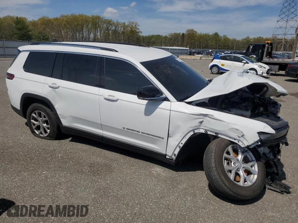 2023 Jeep Grand Cherokee Limited with VIN 1C4RJKBG7P8886517, listed as a Copart auction lot 54020775 with 54,270 mi miles and Non repairable. Bid and sale history available at DreamBid. Image 4.