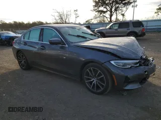 2021 BMW 3 Series 330i with VIN 3MW5R1J09M8C11559, listed as a Copart auction lot 71720262 with 36,950 mi miles. Bid and sale history available at carsss.com. Image 4.