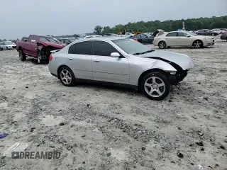 2004 Infiniti G35 w/Leather with VIN JNKCV51E54M613413, listed as a Copart auction lot 71264244 with 206,999 mi miles and Salvage Title. Bid and sale history available at DreamBid. Image 11.