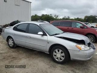 2003 Ford Taurus SEL Deluxe with VIN 1FAFP56S33G176389, listed as a Copart auction lot 70430654 with 222,085 mi miles and Salvage Title. Bid and sale history available at carsss.com. Image 4.