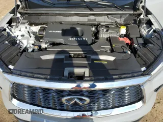 2025 Infiniti QX60 Sensory with VIN 5N1AL1GS2SC338845, listed as a Copart auction lot 85276094 with 361 mi miles and Salvage Title. Bid and sale history available at DreamBid. Image 13.