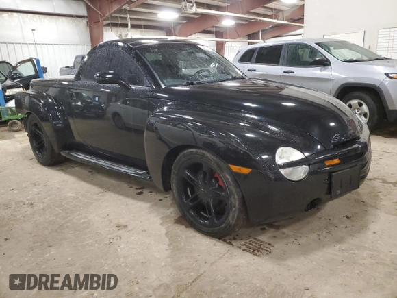 2003 Chevrolet SSR LS with VIN 1GCES14PX3B102959, listed as a Copart auction lot 47016715 with 47,879 mi miles and Clean Title. Bid and sale history available at DreamBid. Image 4.