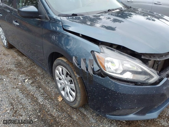 2017 Nissan Sentra S with VIN 3N1AB7APXHY348301, listed as a IAAI auction lot 41744322 with 127,368 mi miles. Bid and sale history available at carsss.com. Image 17.