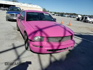 2007 Ford Mustang Deluxe with VIN 1ZVFT80N975339183, listed as a Copart auction lot 87650895 with 165,074 mi miles and Salvage Title. Bid and sale history available at carsss.com. Image 10.