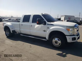 2014 Ford F-450 XL with VIN 1FT8W4DTXEEB28690, listed as a Copart auction lot 75767634 with 284,347 mi miles and Salvage Title. Bid and sale history available at carsss.com. Image 4.