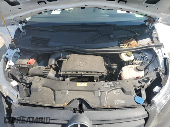 2023 Mercedes-Benz Metris Cargo with VIN W1YV0BEY4P4294467, listed as a Copart auction lot 62260725 with Not provided miles and Salvage title. Bid and sale history available at DreamBid. Image 12.