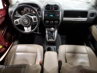 2015 Jeep Compass High Altitude Edition with VIN 1C4NJDEB4FD121703, listed as a Copart auction lot 48828065 with 126,805 mi miles and Salvage Title. Bid and sale history available at carsss.com. Image 8.
