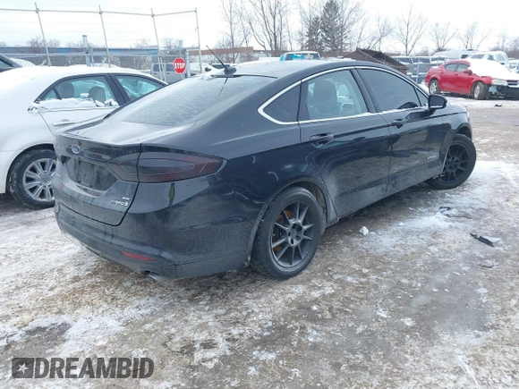 2013 Ford Fusion SE Hybrid with VIN 3FA6P0LU0DR176353, listed as a IAAI auction lot 41591238 with 190,717 mi miles. Bid and sale history available at carsss.com. Image 4.
