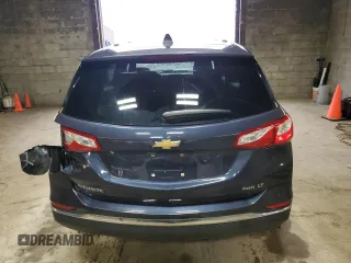2018 Chevrolet Equinox LT with VIN 3GNAXSEV1JL300528, listed as a Copart auction lot 53065125 with 98,980 mi miles and Salvage Title. Bid and sale history available at carsss.com. Image 6.