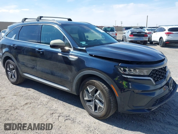 2021 Kia Sorento S with VIN KNDRG4LG5M5057404, listed as a IAAI auction lot 42170297 with 108,623 mi miles and . Bid and sale history available at DreamBid. Image 1.
