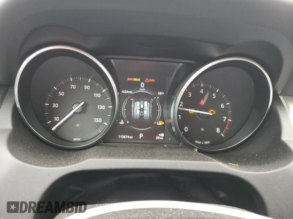 2016 Land Rover Range Rover Evoque HSE with VIN SALVR2BG4GH099069, listed as a Copart auction lot 57402155 with 113,674 mi miles and Salvage title. Bid and sale history available at DreamBid. Image 9.