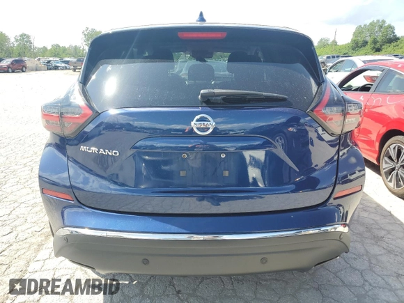 2020 Nissan Murano S with VIN 5N1AZ2AJ0LN122633, listed as a Copart auction lot 53847864 with 62,707 mi miles and Salvage title. Bid and sale history available at DreamBid. Image 6.