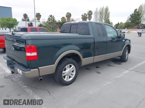 2004 Ford F-150 XL with VIN 1FTPX12504NB98290, listed as a IAAI auction lot 42020146 with 85,279 mi miles. Bid and sale history available at carsss.com. Image 4.