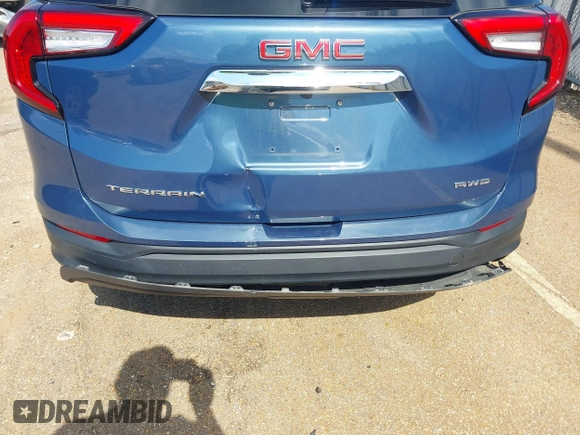 2024 GMC Terrain SLE с VIN 3GKALTEG7RL378730, выставлен на аукционе IAAI как лот 42731710 с пробегом 23 229 миль миль и . История ставок и продаж доступна на DreamBid. Изображение 6.
