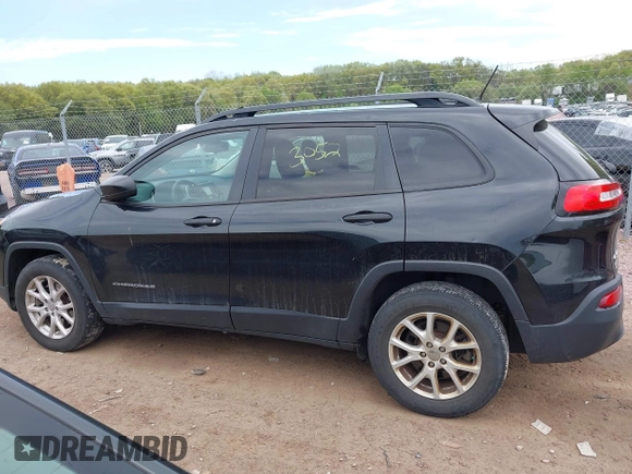 2016 Jeep Cherokee Sport with VIN 1C4PJMAB0GW175813, listed as a IAAI auction lot 42253052 with 98,840 mi miles and . Bid and sale history available at DreamBid. Image 14.