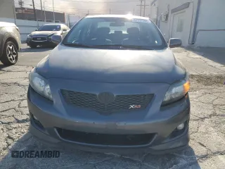 2009 Toyota Corolla XRS with VIN 1NXBE40E59Z136994, listed as a Copart auction lot 87711105 with 114,254 mi miles and Salvage Title. Bid and sale history available at carsss.com. Image 5.