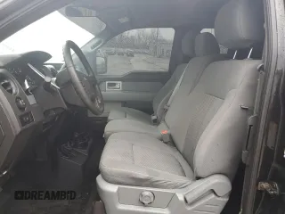 2011 Ford F-150 XL with VIN 1FTEX1EM7BFA25349, listed as a Copart auction lot 50865165 with 140,824 mi miles and Salvage title. Bid and sale history available at DreamBid. Image 7.