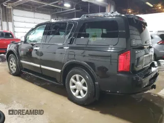2007 Infiniti QX56 with VIN 5N3AA08C97N800618, listed as a Copart auction lot 89098995 with 170,047 mi miles and Salvage Title. Bid and sale history available at carsss.com. Image 2.
