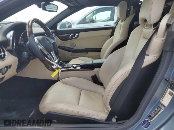 2012 Mercedes-Benz SLK 350 with VIN WDDPK5HA9CF017809, listed as a Copart auction lot 56926895 with 106,692 mi miles and Clean title. Bid and sale history available at DreamBid. Image 7.