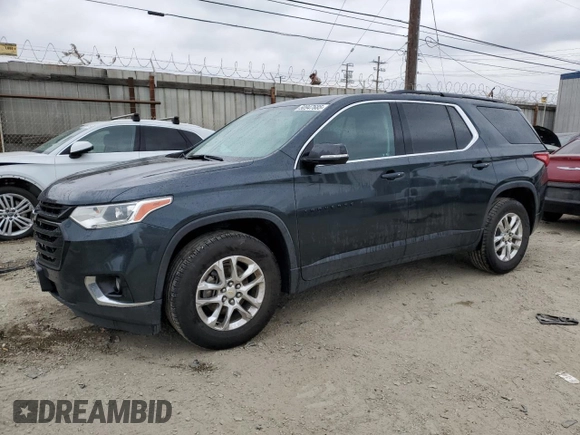 2019 Chevrolet Traverse LT Cloth with VIN 1GNERGKW5KJ151104, listed as a Copart auction lot 50947685 with 89,235 mi miles and Salvage Title. Bid and sale history available at carsss.com. Image 1.