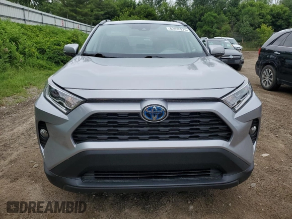 2021 Toyota RAV4 Hybrid XLE with VIN 4T3RWRFV7MU048075, listed as a Copart auction lot 62826975 with 63,347 mi miles and Clean title. Bid and sale history available at DreamBid. Image 5.