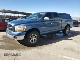 2006 Dodge 1500 SLT with VIN 1D7HA18NX6J162913, listed as a Copart auction lot 47032205 with 182,467 mi miles and Clean Title. Bid and sale history available at carsss.com. Image 1.
