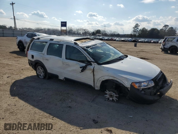2007 Volvo XC70 with VIN YV4SZ592171259033, listed as a Copart auction lot 47100125 with 224,499 mi miles and Salvage Title. Bid and sale history available at carsss.com. Image 4.