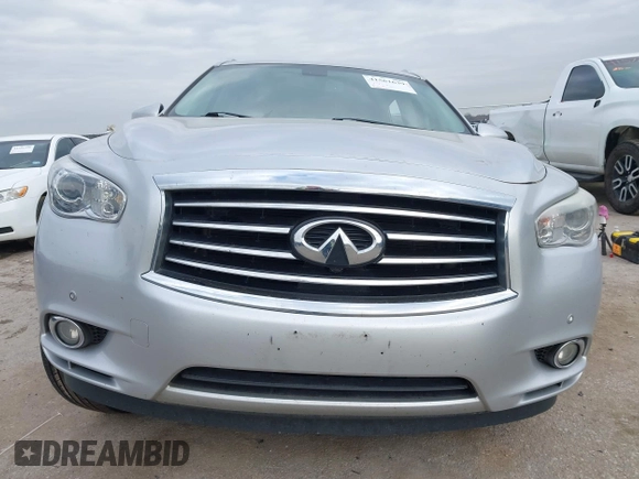 2013 Infiniti JX35 with VIN 5N1AL0MM8DC352896, listed as a IAAI auction lot 41561639 with 158,533 mi miles and . Bid and sale history available at DreamBid. Image 13.