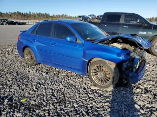 2013 Subaru Impreza Sedan WRX WRX with VIN JF1GV7F63DG007287, listed as a Copart auction lot 46241384 with 0 mi miles and Salvage Title. Bid and sale history available at carsss.com. Image 4.