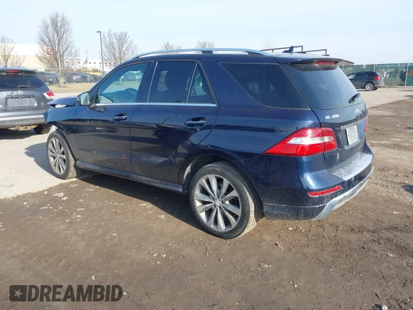 2015 Mercedes-Benz M 400 with VIN 4JGDA5GB8FA560446, listed as a IAAI auction lot 41783953 with 144,633 mi miles and . Bid and sale history available at DreamBid. Image 3.