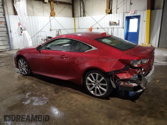 2016 Lexus RC 300 F Sport z VIN JTHSM5BC9G5000186, wystawiony jako Copart lot #82590984 z przebiegiem 100 601 mil mil oraz Szkoda całkowita • Salvage title. Historia ofert i sprzedaży dostępna na DreamBid. Obrazek 2.