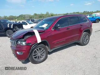 2017 Jeep Grand Cherokee Limited with VIN 1C4RJFBG3HC902539, listed as a IAAI auction lot 41870154 with 75,659 mi miles. Bid and sale history available at carsss.com. Image 2.