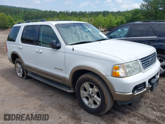 2004 Ford Explorer Eddie Bauer z VIN 1FMZU64K44UA02306, wystawiony jako IAAI lot #42202603 z przebiegiem 268 603 mil mil oraz . Historia ofert i sprzedaży dostępna na DreamBid. Obrazek 1.