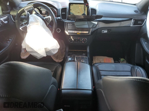 2016 Mercedes-Benz GLE 63 S AMG with VIN 4JGED7FB3GA008041, listed as a Copart auction lot 50839935 with 70,017 mi miles and Salvage title. Bid and sale history available at DreamBid. Image 8.
