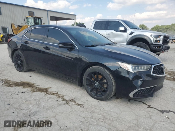 2019 Acura TLX with VIN 19UUB2F31KA009605, listed as a Copart auction lot 59934825 with 119,543 mi miles and Salvage title. Bid and sale history available at DreamBid. Image 4.