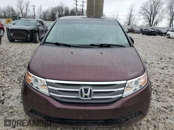 2012 Honda Odyssey EX-L with VIN 5FNRL5H61CB019702, listed as a Copart auction lot 51535585 with 185,737 mi miles and Clean Title. Bid and sale history available at DreamBid. Image 5.