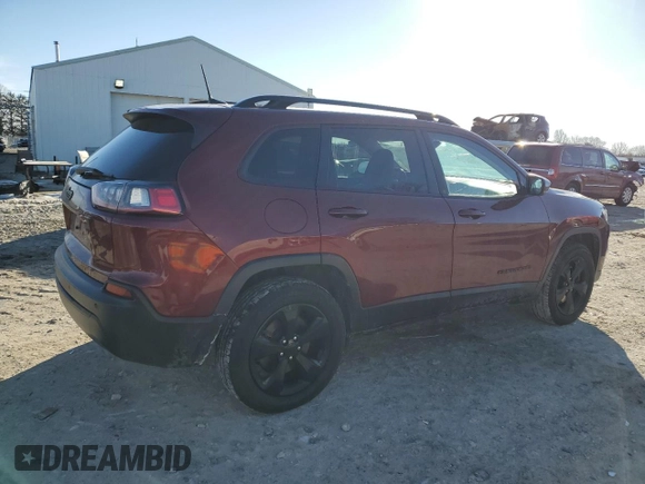 2020 Jeep Cherokee Altitude with VIN 1C4PJMLB5LD609002, listed as a Copart auction lot 42815385 with 105,266 mi miles and Salvage Title. Bid and sale history available at carsss.com. Image 3.