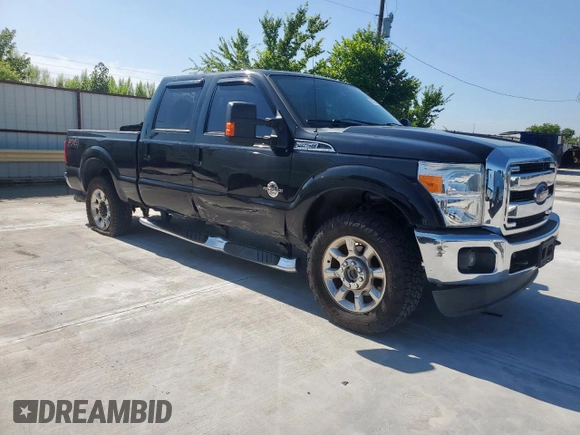 2016 Ford F-250 Lariat with VIN 1FT7W2BT2GEC68805, listed as a Copart auction lot 60745445 with 141,617 mi miles and Salvage title. Bid and sale history available at DreamBid. Image 4.