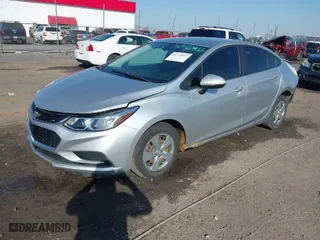 2018 Chevrolet Cruze LS with VIN 1G1BC5SM6J7181412, listed as a IAAI auction lot 41772437 with 129,254 mi miles. Bid and sale history available at carsss.com. Image 2.