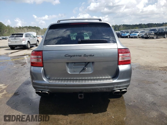 2005 Porsche Cayenne Turbo with VIN WP1AC29P85LA91871, listed as a Copart auction lot 51386215 with 201,954 mi miles and Salvage Title. Bid and sale history available at DreamBid. Image 6.