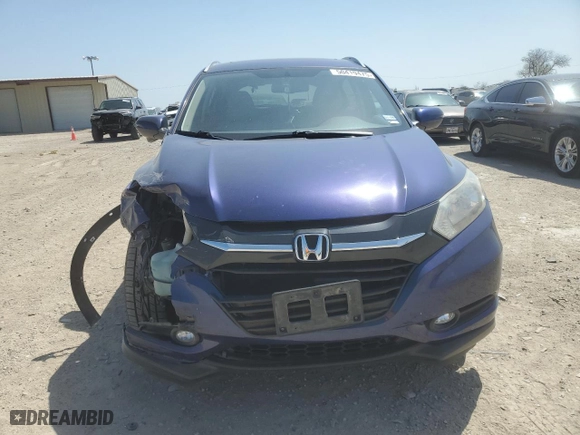 2016 Honda HR-V EX-L w/Navi with VIN 3CZRU5H74GM726813, listed as a Copart auction lot 50419475 with 184,940 mi miles and Salvage Title. Bid and sale history available at carsss.com. Image 5.