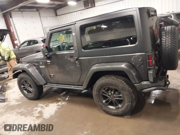 2018 Jeep Wrangler Sport S with VIN 1C4AJWAG2JL836246, listed as a IAAI auction lot 41661489 with 87,443 mi miles and . Bid and sale history available at DreamBid. Image 14.
