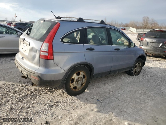 2008 Honda CR-V LX with VIN JHLRE483X8C016282, listed as a Copart auction lot 43266885 with 301,899 mi miles and Clean Title. Bid and sale history available at carsss.com. Image 3.